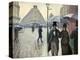 Caillebotte, Paris Street, a Rainy Day-null-Premier Image Canvas