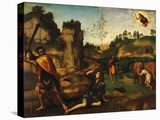 Cain Killing Abel, 1510-1515-Mariotto Albertinelli-Premier Image Canvas