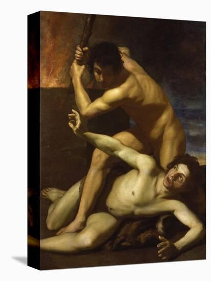 Cain Murdering Abel, about 1615-Bartolomeo Manfredi-Premier Image Canvas