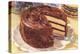 Cake with Chocolate Frosting-null-Stretched Canvas