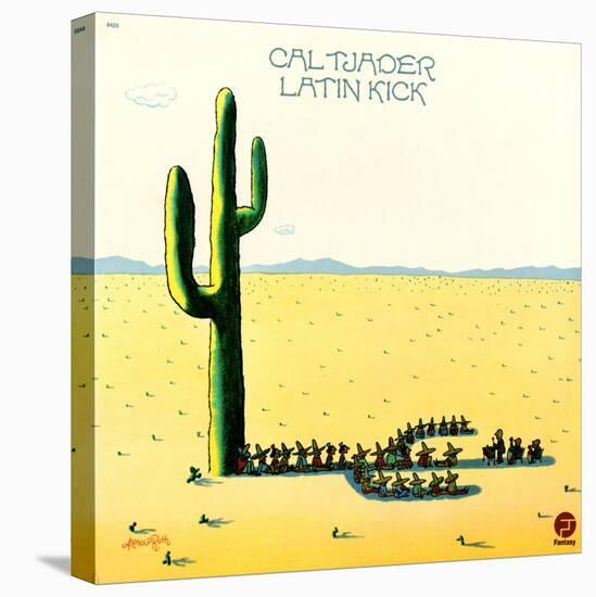 Cal Tjader - Latin Kick-null-Stretched Canvas