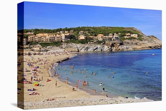 Cala Mesquida near Capdepera, Majorca, Balearic Islands, Spain, Mediterranean, Europe-Hans-Peter Merten-Premier Image Canvas