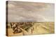 Calais Pier, 1844 (Oil on Canvas)-David Cox-Premier Image Canvas