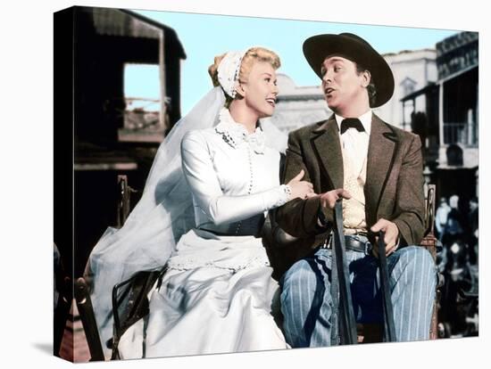 Calamity Jane, Doris Day, Howard Keel, 1953-null-Stretched Canvas