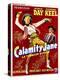 Calamity Jane, Doris Day, Howard Keel, (Belgian Poster Art), 1953-null-Stretched Canvas