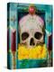 Calavera-Robert Valadez-Stretched Canvas