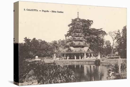 'Calcutta - Pagoda - Eden Garden', c1900-Unknown-Premier Image Canvas