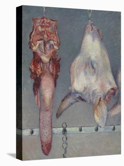 Calf's Head and Ox Tongue, C.1882-Gustave Caillebotte-Premier Image Canvas