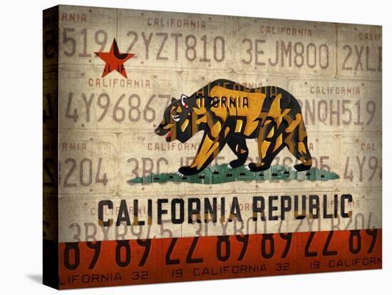 Cali State Flag License Plates-Design Turnpike-Premier Image Canvas