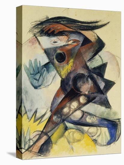 Caliban. Figure for Shakespeare's 'the Tempest', 1914-Franz Marc-Premier Image Canvas