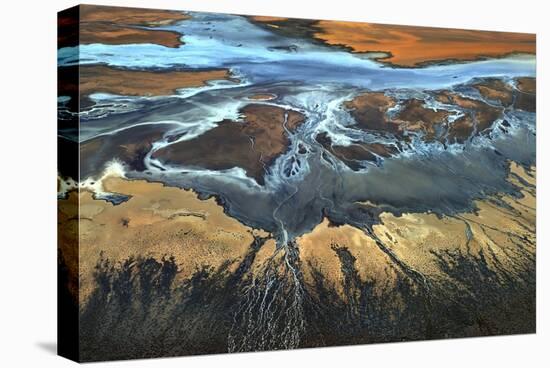 California Aerial The Desert From Above-Tanja Ghirardini-Stretched Canvas