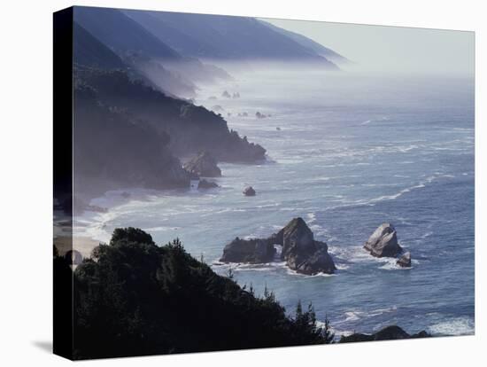 California, Big Sur Coast, Sea Stacks Along the Central Coast-Christopher Talbot Frank-Premier Image Canvas