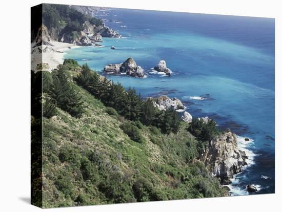 California, Big Sur Coast, the Central Coast Along the Pacific Ocean-Christopher Talbot Frank-Premier Image Canvas