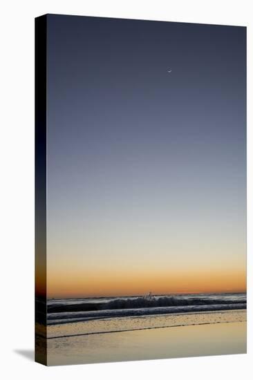 California, Carpinteria, Santa Barbara Channel, Beach at a Night-Alison Jones-Premier Image Canvas