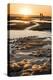 California, Carpinteria, Santa Barbara Channel, Beach at Low Tide-Alison Jones-Premier Image Canvas