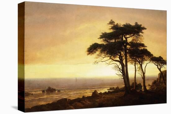 California Coast-Albert Bierstadt-Premier Image Canvas