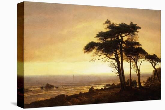 California Coast-Albert Bierstadt-Premier Image Canvas