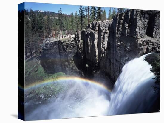 California, Devils Postpile Nm, Rainbow Falls on the San Joaquin River-Christopher Talbot Frank-Premier Image Canvas