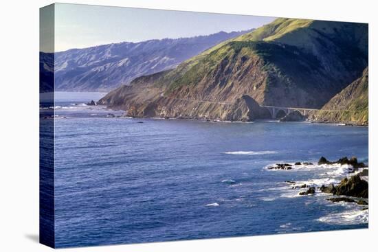 California Highway 1 at the Rocky Creek Bridge-George Oze-Premier Image Canvas