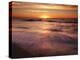 California, La Jolla, Sunset over a Beach and Waves on the Ocean-Christopher Talbot Frank-Premier Image Canvas