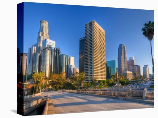 California, Los Angeles, Downtown, USA-Alan Copson-Premier Image Canvas