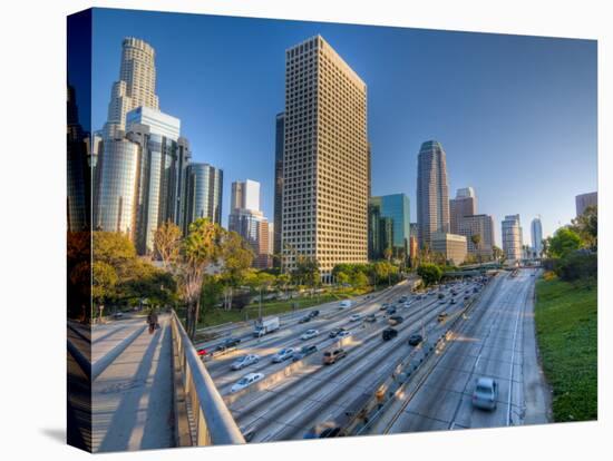 California, Los Angeles, Downtown, USA-Alan Copson-Premier Image Canvas
