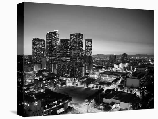 California, Los Angeles, Skyline of Downtown Los Angeles, USA-Michele Falzone-Premier Image Canvas