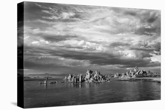 California, Mono Lake. Black and White of Tufa Towers-Jaynes Gallery-Premier Image Canvas