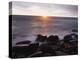 California, San Diego, Sunset Cliffs, Sunset over the Ocean-Christopher Talbot Frank-Premier Image Canvas