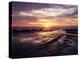 California, San Diego, Sunset Cliffs, Sunset over the Tide Pools-Christopher Talbot Frank-Premier Image Canvas