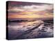 California, San Diego, Sunset Cliffs, Sunset Reflecting in Tide Pools-Christopher Talbot Frank-Premier Image Canvas