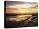 California, San Diego, Sunset Cliffs, Sunset Reflecting in Tide Pools-Christopher Talbot Frank-Premier Image Canvas