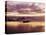 California, San Diego, Sunset Cliffs, Sunset Reflecting on a Beach-Christopher Talbot Frank-Premier Image Canvas