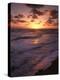 California, San Diego, Sunset Cliffs, Waves Crashing on a Beach-Christopher Talbot Frank-Premier Image Canvas