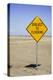 California, San Joaquin River Valley, Angiola, Warning Sign-Alison Jones-Premier Image Canvas