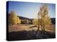 California, Sierra Nevada, Inyo Nf, Dirt Road, Fall Colors of Aspens-Christopher Talbot Frank-Premier Image Canvas