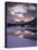 California, Sierra Nevada, Inyo Nf, Frozen Ellery Lake at Sunset-Christopher Talbot Frank-Premier Image Canvas