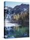 California, Sierra Nevada, Inyo Nf, Mammoth Lakes, Frozen Emerald Lake-Christopher Talbot Frank-Premier Image Canvas