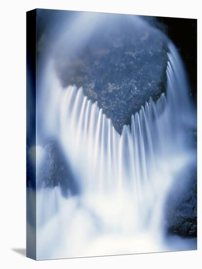 California, Sierra Nevada, Inyo Nf, Water Flowing over a Rock-Christopher Talbot Frank-Premier Image Canvas