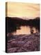 California, Sierra Nevada Mountains, Sunset over Skelton Lake, Inyo Nf-Christopher Talbot Frank-Premier Image Canvas