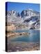 California, Sierra Nevada Mts, Mountains and a Glacial Lake in the Nf-Christopher Talbot Frank-Premier Image Canvas