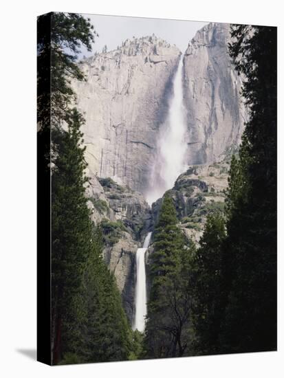 California, Sierra Nevada Mts, Yosemite National Park, Yosemite Falls-Christopher Talbot Frank-Premier Image Canvas