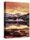 California, Sierra Nevada, Sunset, Mountains Reflecting on Ellery Lake-Christopher Talbot Frank-Premier Image Canvas