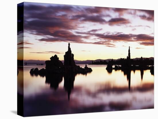 California, Sierra Nevada, Tufa Formations at Mono Lake at Sunrise-Christopher Talbot Frank-Premier Image Canvas