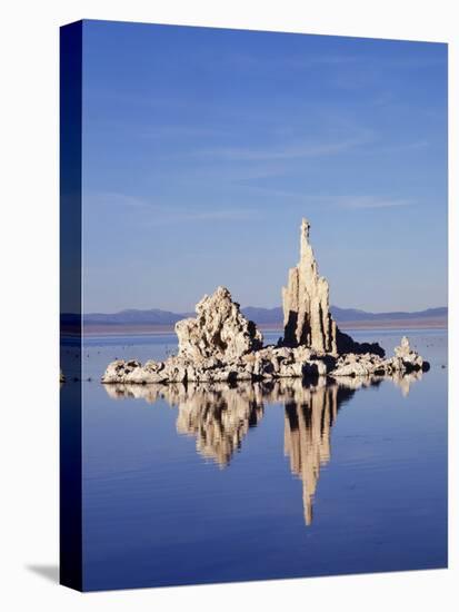 California, Sierra Nevada, Tufa Formations Reflecting in Mono Lake-Christopher Talbot Frank-Premier Image Canvas