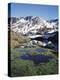 California, Sierra Nevada, Twenty Lakes Basin, a Tarn in a Meadow-Christopher Talbot Frank-Premier Image Canvas