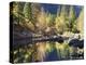 California, Sierra Nevada, Yosemite National Park, Fall Along the Merced River-Christopher Talbot Frank-Premier Image Canvas