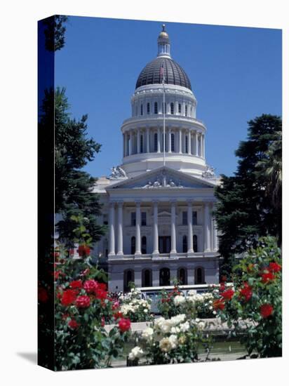 California State Capitol Building, Sacramento, California-Peter Skinner-Premier Image Canvas