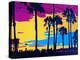 California Sunset-Abstract Graffiti-Premier Image Canvas