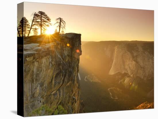 California, Yosemite National Park, Taft Point, El Capitan and Yosemite Valley, USA-Michele Falzone-Premier Image Canvas